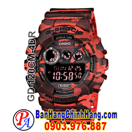 Casio G-Shock GD-120CM-4DR