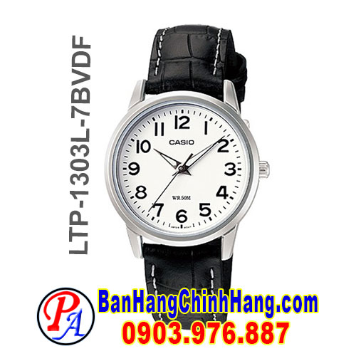 Đồng hồ Casio nữ dây da LTP-1303L-7BVDF