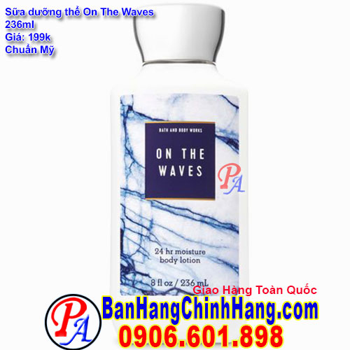 Sữa Dưỡng Thể Bath & Body Works On The Waves Body Lotion 