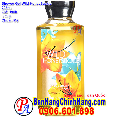 Gel Tắm Bath & Body Works Wild HoneySuckle Shower Gel 